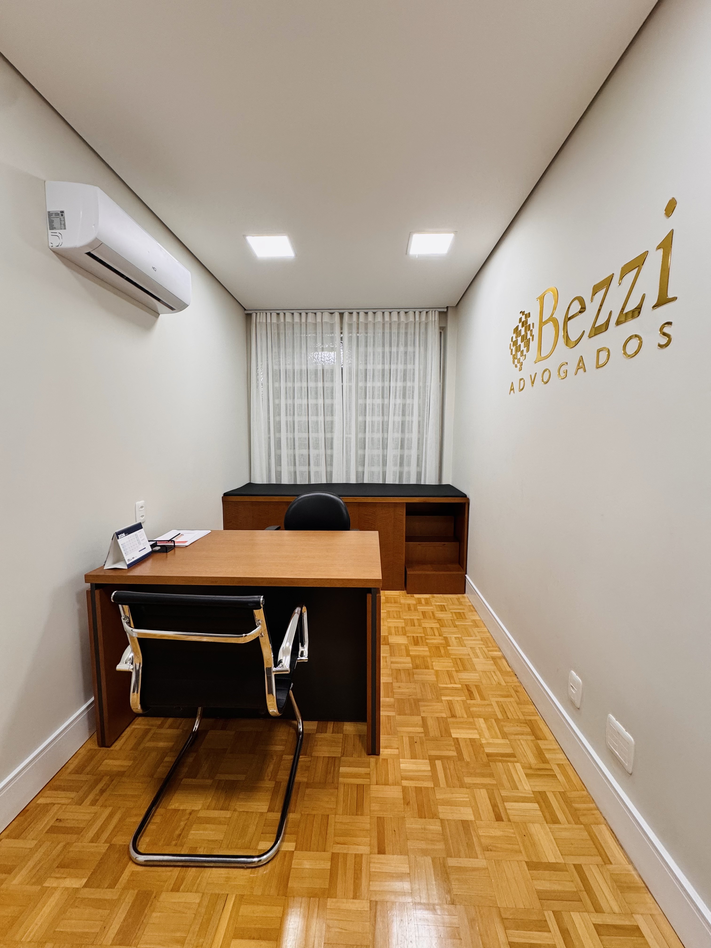 Sala de avaliação médica e psicológica